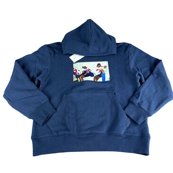 Air Jordan x Trophy Room New Sheriff In Town Dream Team Navy Hoodie Szs M - XXL - Picture 6 of 8